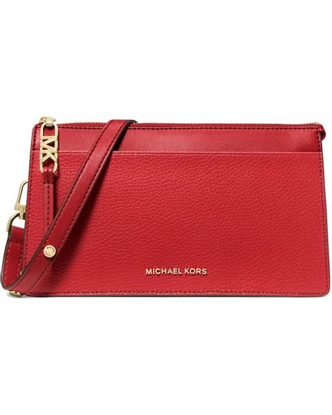 michael kors empire large convertible crossbody|Michael Kors maroon crossbody bag.